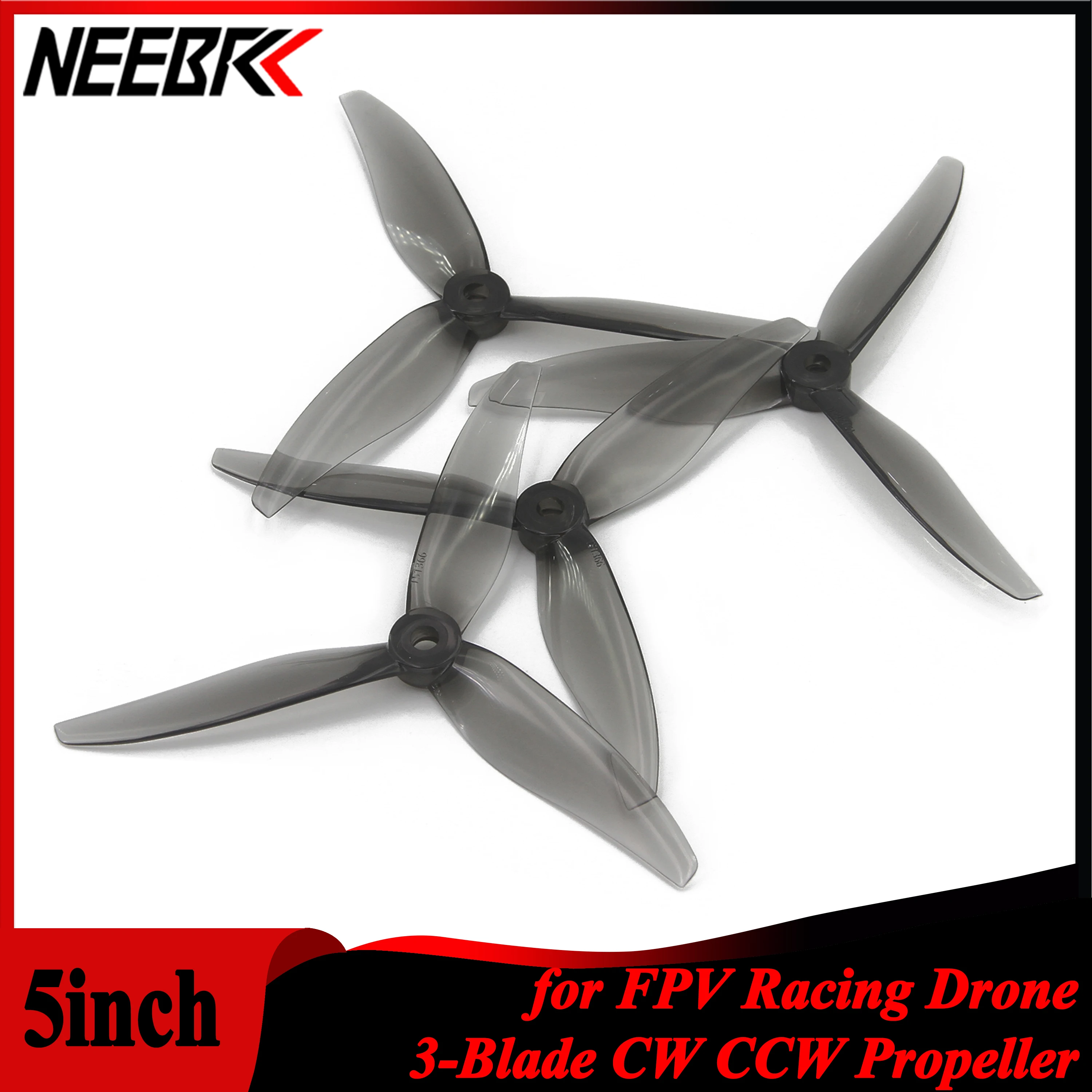 Drone Racing Propeller - NEEBRC 12 Pairs 5 inch Props