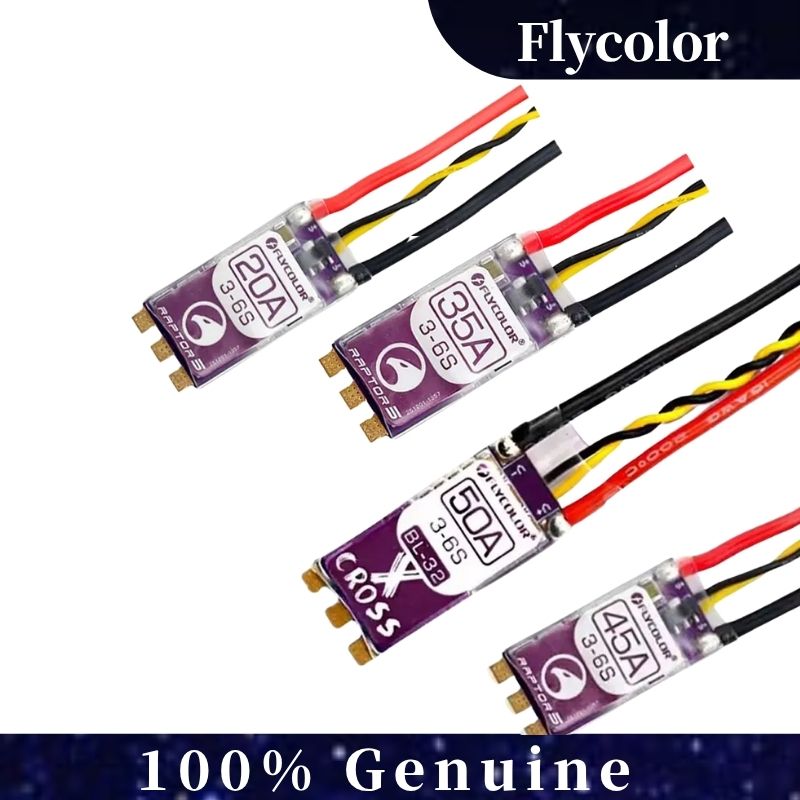 FLYCOLOR Raptor 5 20A 35A 45A  - Drone Racing Esc 评论和价格