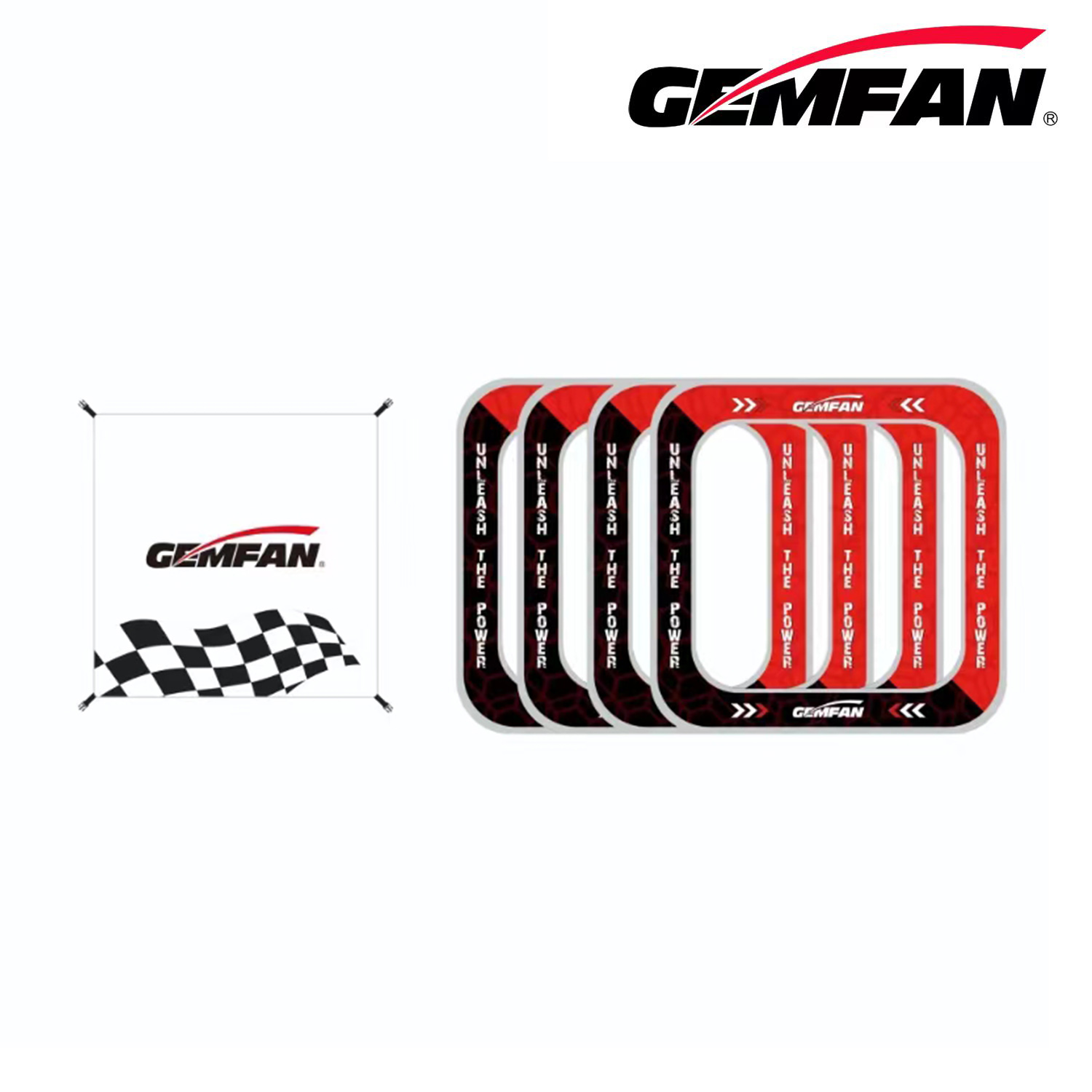 GEMFAN 80*80CM FPV Race Cube G - Drone Racing Flag 评论和价格