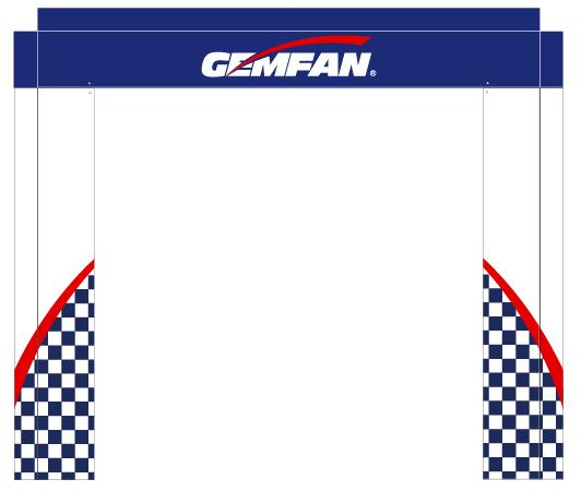 Gemfan152*152CM 5X5FT FPV Race - Drone Racing Flag 评论和价格