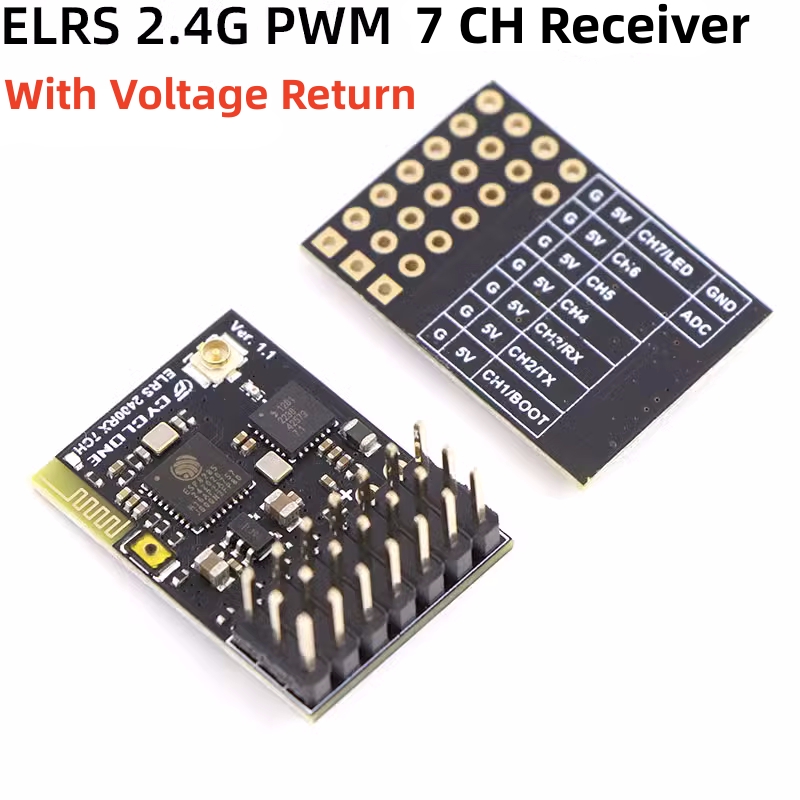 ELRS 2.4G PWM 7CH 6CH CRSF Rec - Drone Racing Receiver 评论和价格